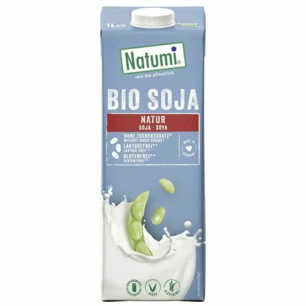 Napój Sojowy Naturalny Bez Dodatku Cukru Bio 1 l UHT - Natumi