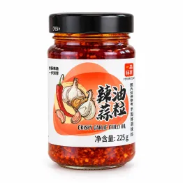 Chrupiący Czosnek i Chilli w Oleju 225 g - Ipincio