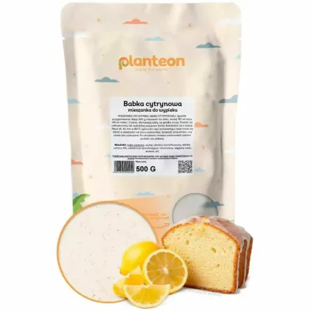 Babka Cytrynowa Mieszanka do Wypieku 500 g - Planteon