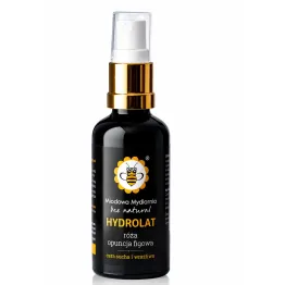 Hydrolat Róża i Opuncja Figowa do Cery Suchej i Wrażliwej 50 ml - Miodowa Mydlarnia