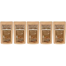 5 x Mieszanka do Wypieku Chleba Keto z Orzechami Włoskimi Bezglutenowa 500 g - Pięć Przemian