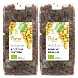 2 x Rodzynki Sułtanki Bio 1 kg - BATOM
