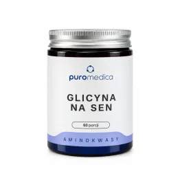 Glicyna na Sen L-Glicyna w Proszku 60 g - Puromedica