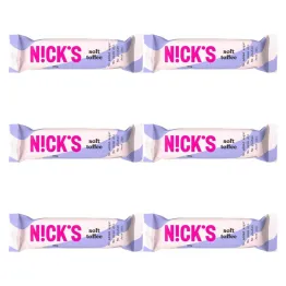 6 x Baton z Nadzieniem Toffi w Czekoladzie Mlecznej Soft Toffee 28 g - Nicks