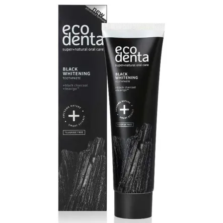 Czarna Wybielająca Pasta Do Zębów 100 ml ECODENTA