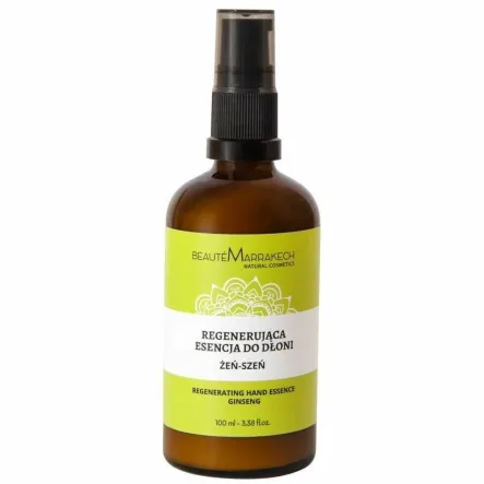 Regenerująca Esencja do Dłoni z Żeń - Szeniem 100 ml - Beaute Marrakech