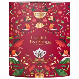 Kalendarz Adwentowy Herbaty i Herbatki Bio 24 Saszetki - English Tea Shop