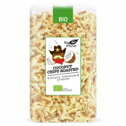 Chipsy Kokosowe Prażone Bio 400 g - Bio Planet