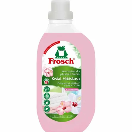 Koncentrat do Płukania Tkanin Kwiat Hibiskusa 900 ml - Frosch