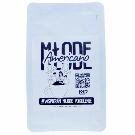 Kawa Młode Americano Mielona 250 g - Młode Pokolenie