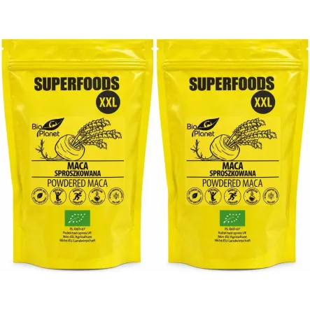 2 x Maca Sproszkowana Bio 750 g - Bio Planet