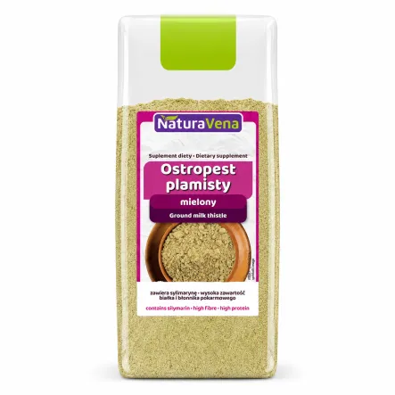 Ostropest Plamisty Mielony Suplement Diety 100 g NaturaVena