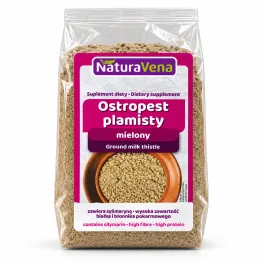 Ostropest Plamisty Mielony Odtłuszczony 100 g - NaturaVena