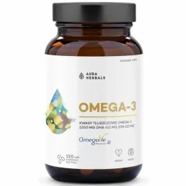 Omega-3 120 Kapsułek - Aura Herbals