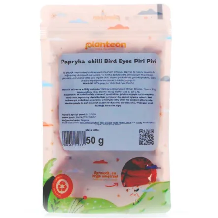Papryka Chilli Bird Eyes Piri Piri 50 g - Planteon