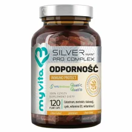 Odporność Immuno Protect 120 Kapsułek - MyVita SILVER PRO COMPLEX (data: 08.10.2026)