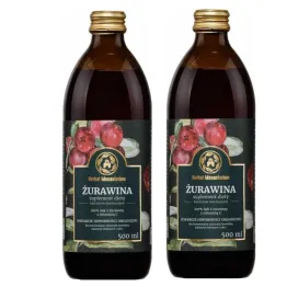 2 x Żurawina 500 ml - Herbal Monasterium