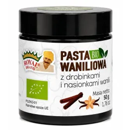 Pasta Waniliowa Bio 50 g - Royal Brand