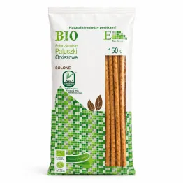 Paluszki Orkiszowe Pełnoziarniste Solone Bio 150 g - Envo