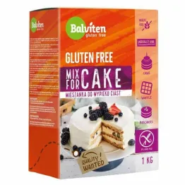 MIX FOR CAKE Bezglutenowa Mieszanka do Wypieku Ciasta 1 kg - Balviten
