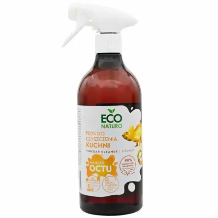 Płyn Octowy do Czyszczenia Kuchni Spray 750 ml - ECO NATURO