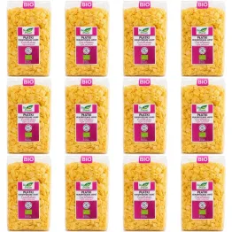 12 x Płatki Kukurydziane Jasne Bez Dodatku Cukru Bio 250 g - Bio Planet - Płatki Śniadaniowe Eko