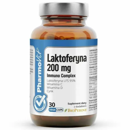 Laktoferyna Immuno Complex 30 Kapsułek - Pharmovit