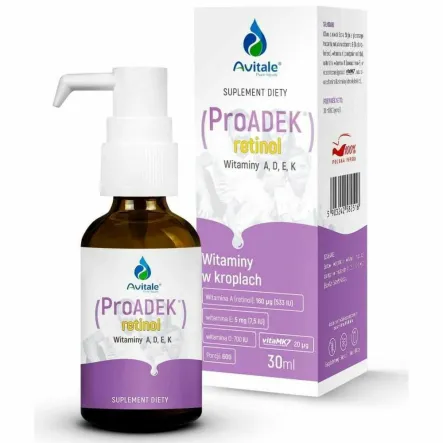 ProADEK Retinol Krople 30 ml - Avitale