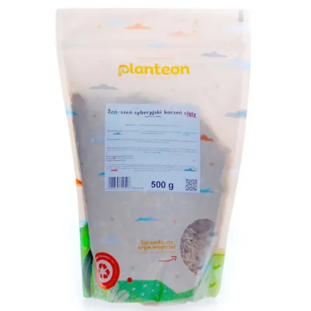 Żeń-Szeń Syberyjski Korzeń Cięty 500 g - Planteon