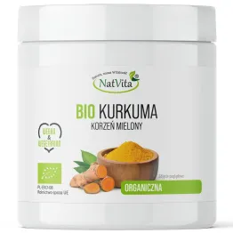 Kurkuma Korzeń Mielony Bio 250 g - Natvita