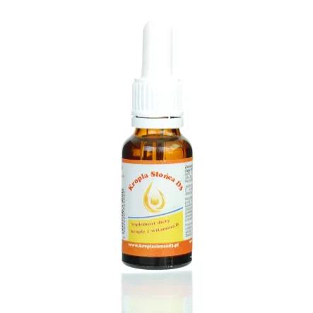 Witamina D3 Kropla Słońca 20 ml Żółta - Proved