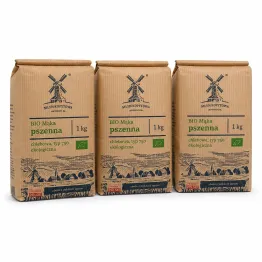 3 x Mąka Pszenna Chlebowa Typ 750 Eko 1 kg - Młyn Kopytowa