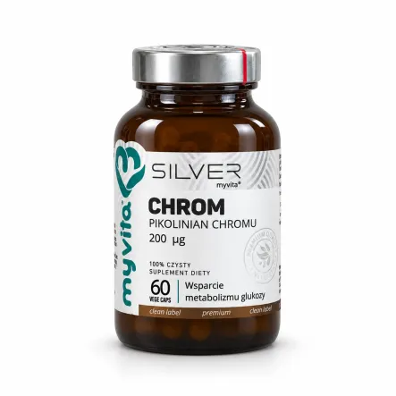 Chrom Pikolinian Chromu 60 Kapsułek - MyVita Silver