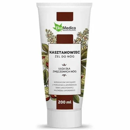 Kasztanowiec Żel do Nóg 200 ml - Ekamedica