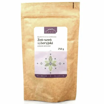 Żeń-Szeń Syberyjski Korzeń Mielony 250 g - Nanga