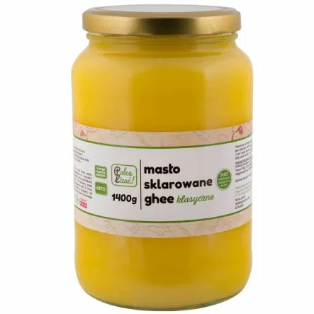 Masło Sklarowane Ghee Klasyczne 1400 g - Palce Lizać