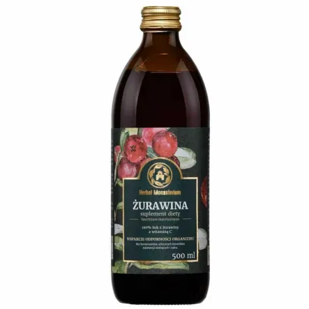 Żurawina 500 ml - Herbal Monasterium