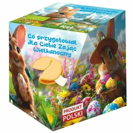 Ciasteczko z Wróżbą na Wielkanoc Bio 6 g (1 Sztuka) - D&D Fun Cookies (data: 07.11.2026)