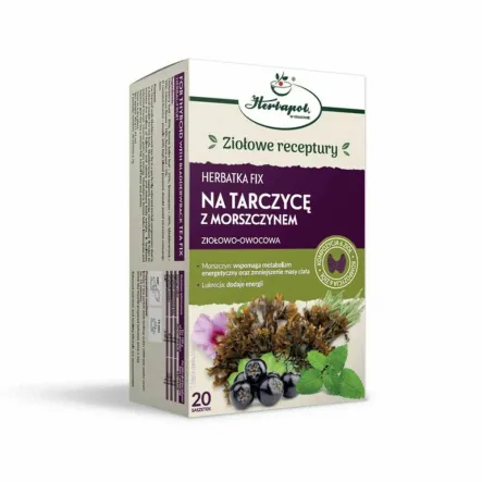 Herbatka na Tarczycę z Morszczynem FIX 40 g (20x 2 g) - Herbapol Kraków
