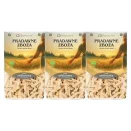 3 x Makaron Jasny Orkiszowy Tagliatelle Wstążka EKO 250 g - Bartolini Pradawne Zboża