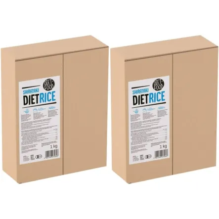 2 x Makaron Konjac Rice 1,4 kg (1 kg) - Diet Food - Makaronik Keto w kształcie Ryżu