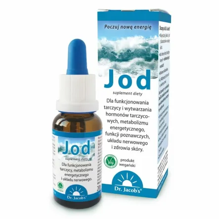 Jod Krople 20 ml - Dr.Jacobs