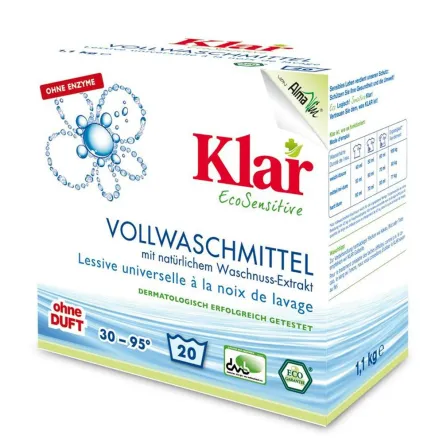 Proszek Do Prania Uniwersalny (Orzechy) Eco 1,1 Kg - Klar