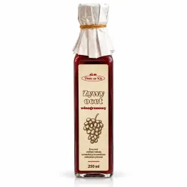 Ocet Winogronowy Żywy Naturalnie Mętny Niepasteryzowany 250 ml - Prosto ze Wsi