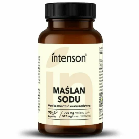 Maślan Sodu 90 Kapsułek - Intenson