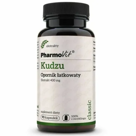 Kudzu Ekstrakt 400 mg 90 Kapsułek - Pharmovit