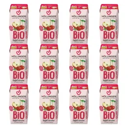 12 x Nektar Jabłkowo-Wiśniowy Bio 200 ml - Hollinger