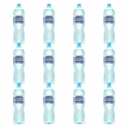12 x Woda Źródlana Naturalnie Alkaliczna ph 7,7 Niegazowana 1,5 l  BEZ KAUCJI - Kuracjusz Beskidzki