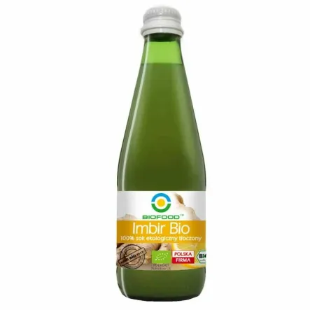 Sok Imbirowy Tłoczony Bio 300 ml - Bio Food