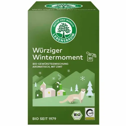 Herbatka Pikantny Zimowy Moment Bio 40 g (20x 2 g) - Lebensbaum